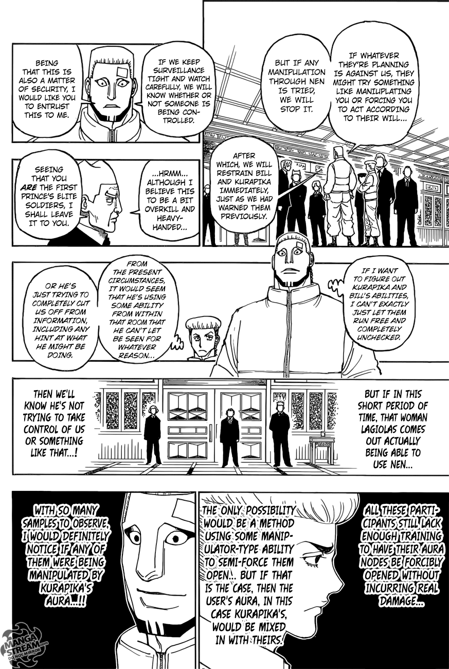 Hunter x Hunter, Chapter 388 - Deliberation image 03