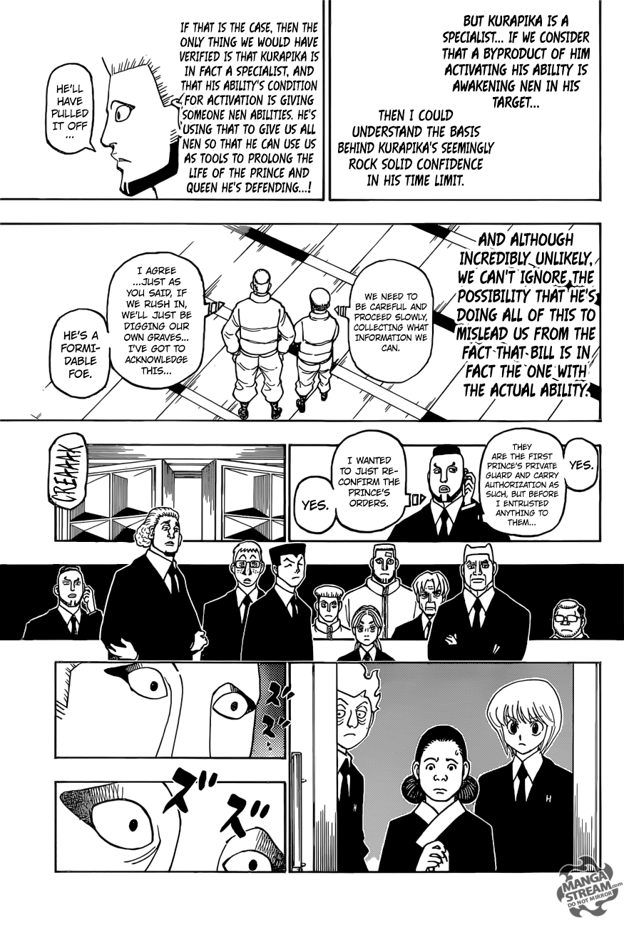 Hunter x Hunter, Chapter 388 - Deliberation image 04