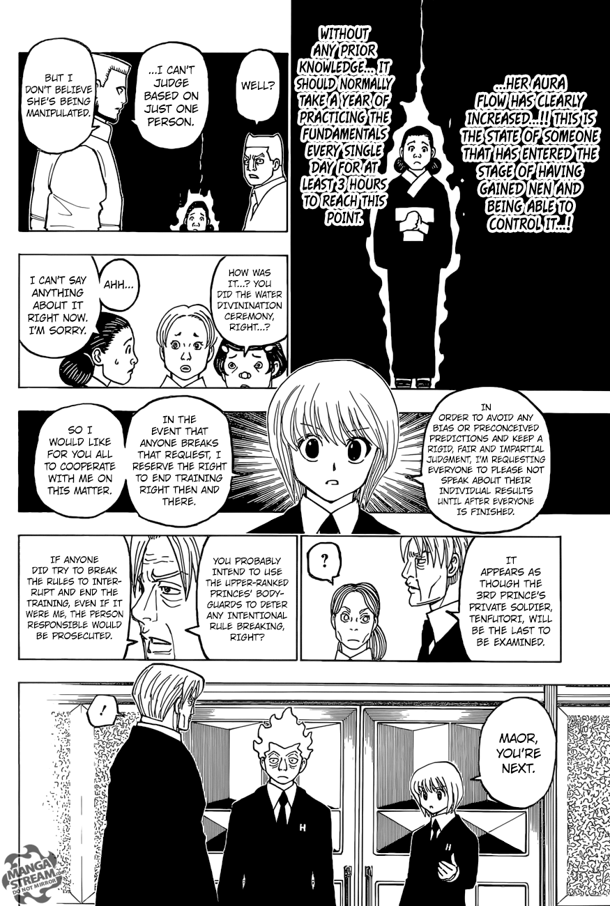 Hunter x Hunter, Chapter 388 - Deliberation image 05