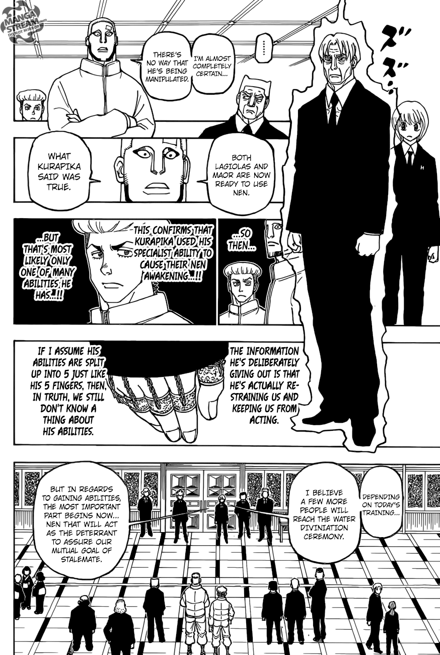 Hunter x Hunter, Chapter 388 - Deliberation image 11