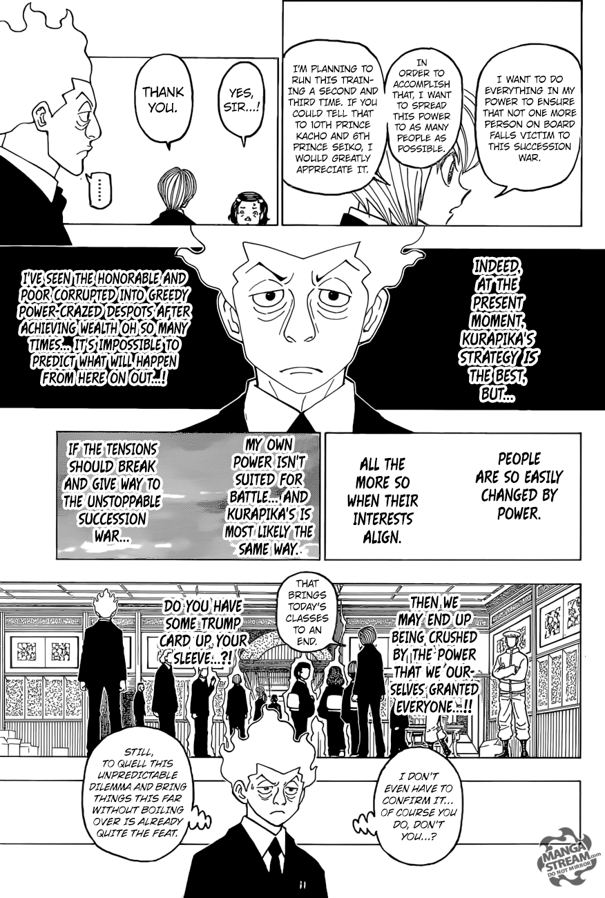 Hunter x Hunter, Chapter 388 - Deliberation image 14