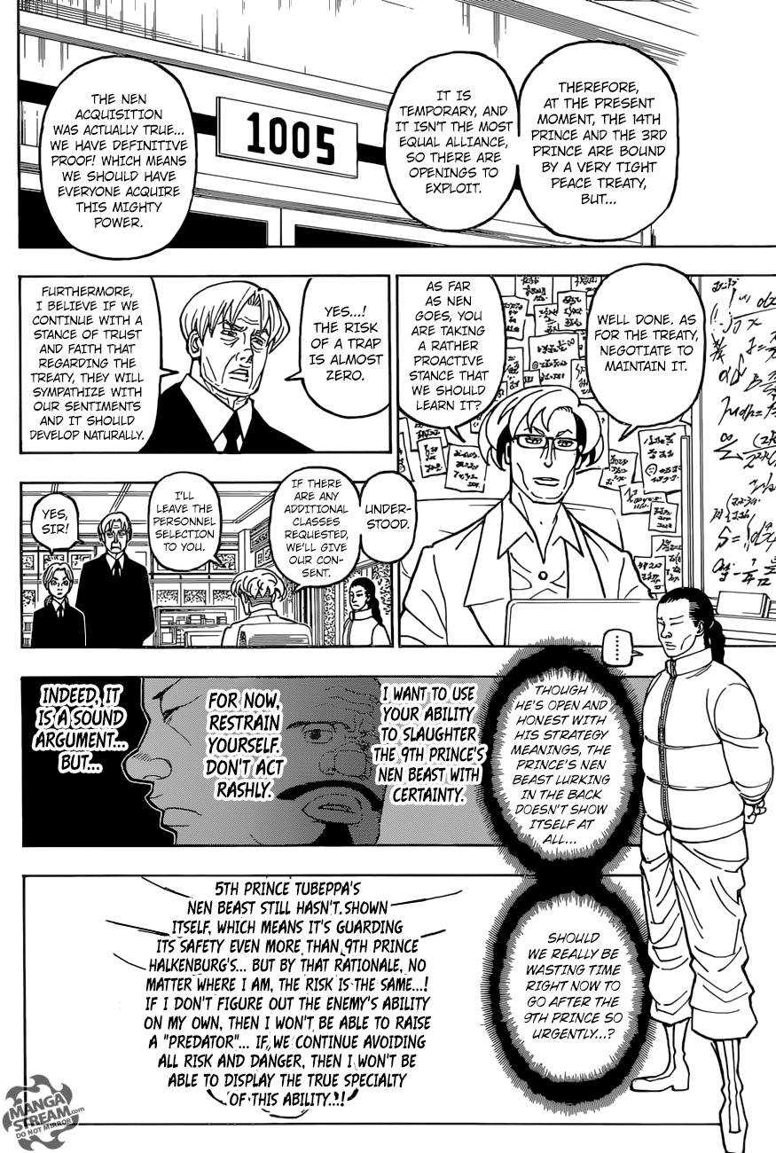 Hunter x Hunter, Chapter 388 - Deliberation image 17