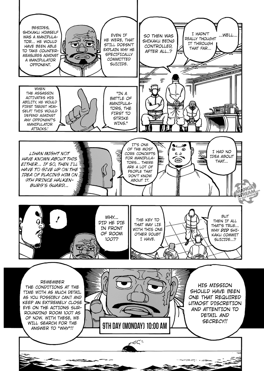 Hunter x Hunter, Chapter 389 - Curse image 05