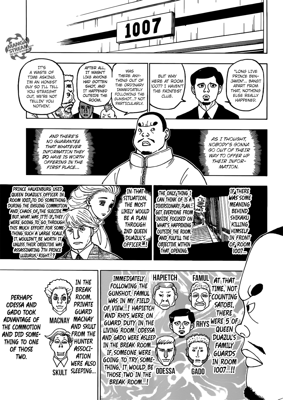 Hunter x Hunter, Chapter 389 - Curse image 12