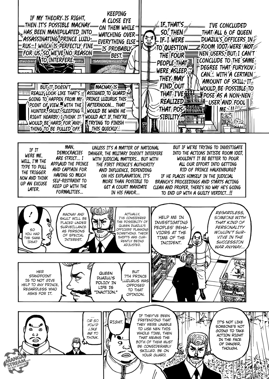 Hunter x Hunter, Chapter 389 - Curse image 13