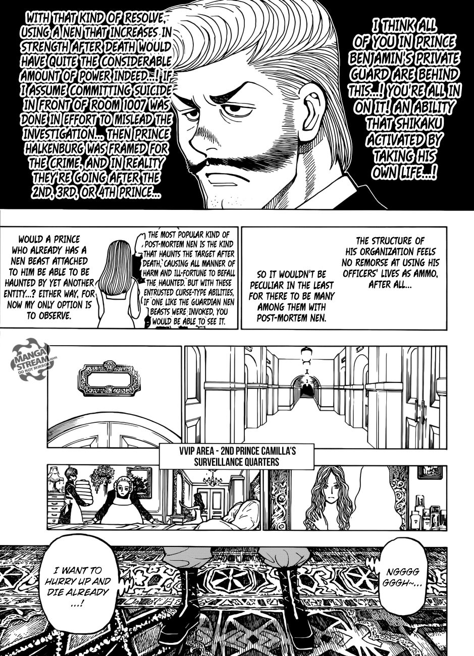 Hunter x Hunter, Chapter 389 - Curse image 14