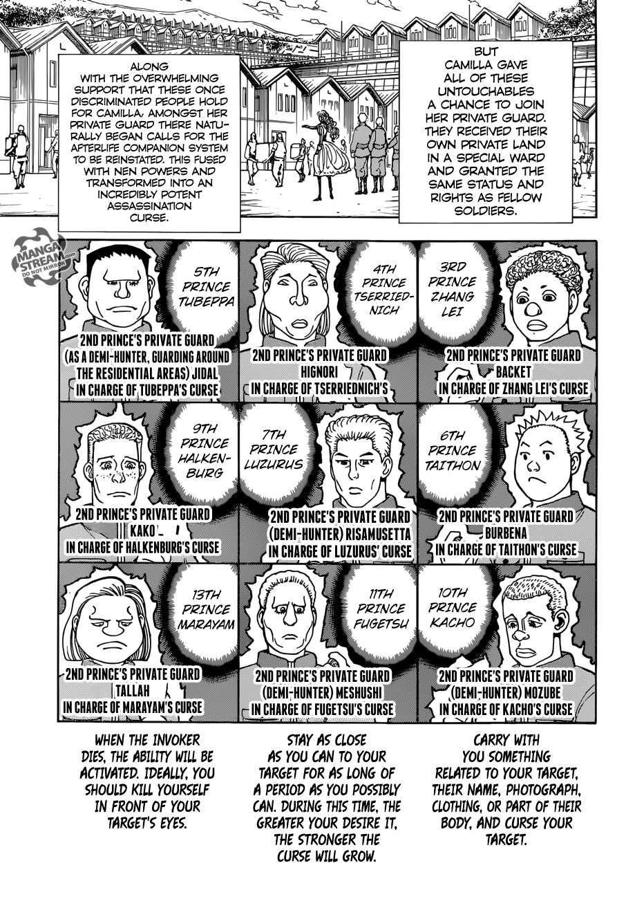 Hunter x Hunter, Chapter 389 - Curse image 16