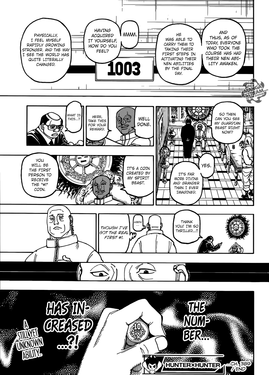 Hunter x Hunter, Chapter 389 - Curse image 20