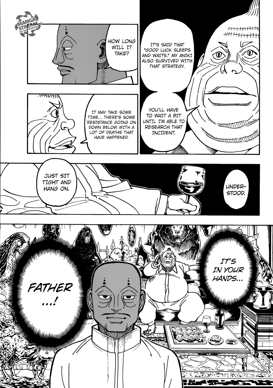 Hunter x Hunter, Chapter 390 - Clash image 06