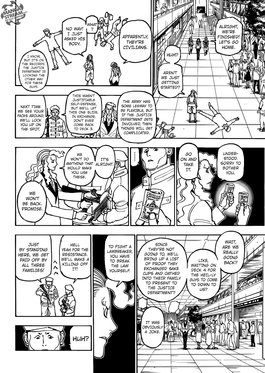 Hunter x Hunter, Chapter 390 - Clash image 19