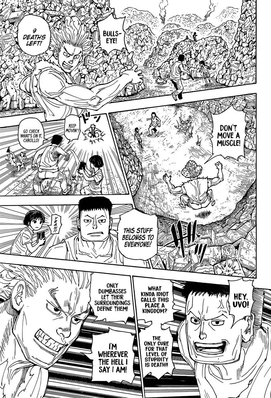 Hunter x Hunter, Chapter 395 image 11