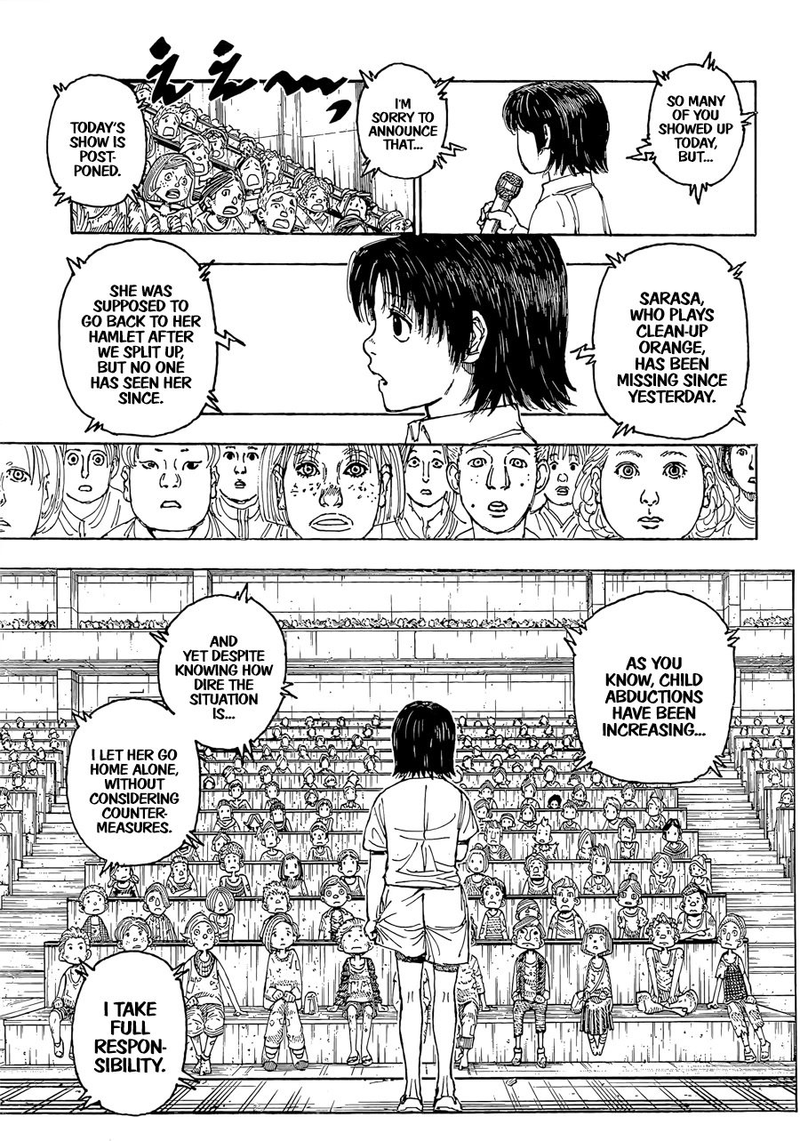 Hunter x Hunter, Chapter 397 - Formation ③ image 04