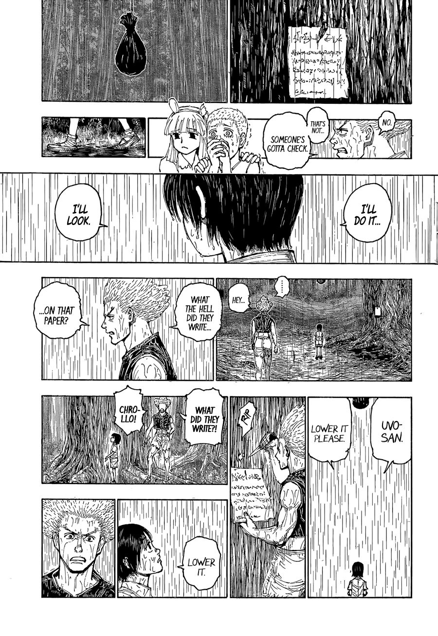 Hunter x Hunter, Chapter 397 - Formation ③ image 08