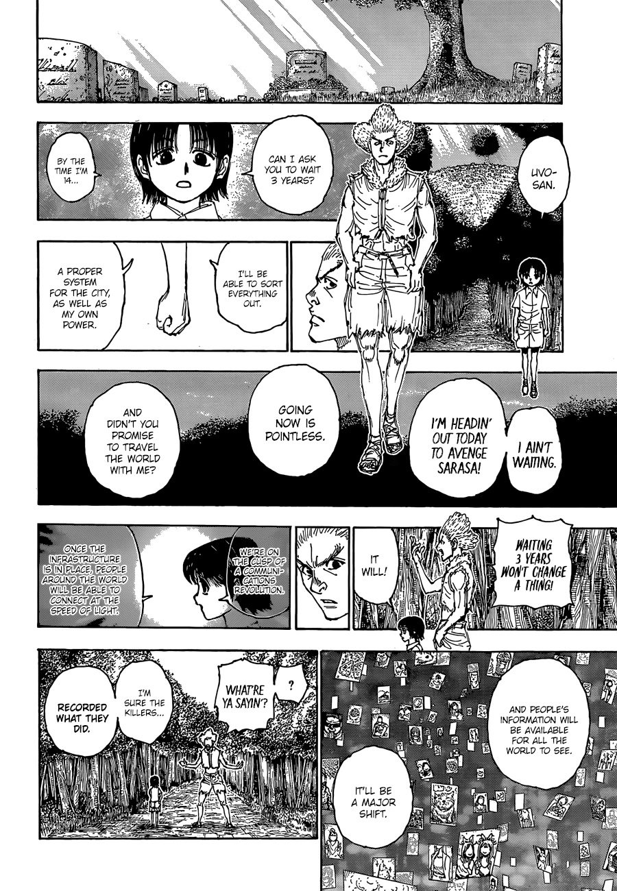 Hunter x Hunter, Chapter 397 - Formation ③ image 15