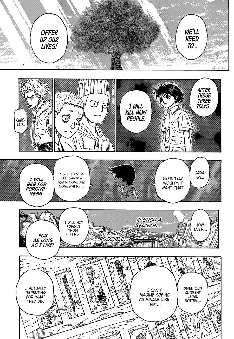 Hunter x Hunter, Chapter 397 - Formation ③ image 18