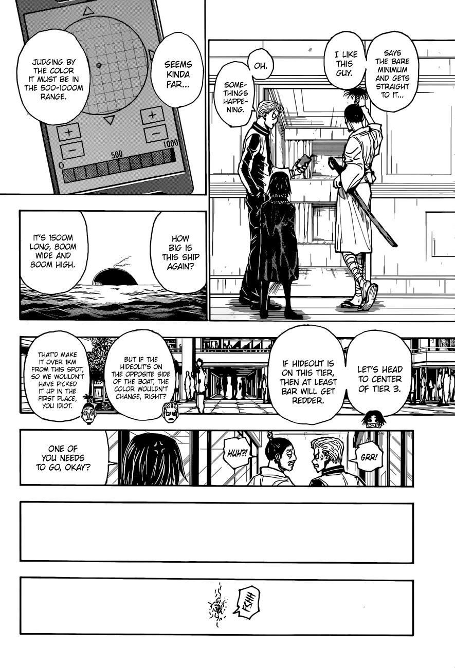 Hunter x Hunter, Chapter 398 - Search image 11