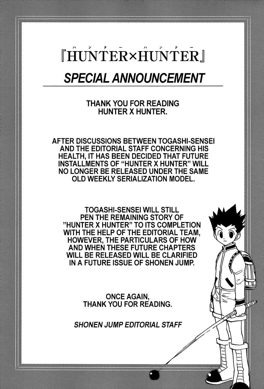 Hunter x Hunter, Chapter 400 - Concealed image 22