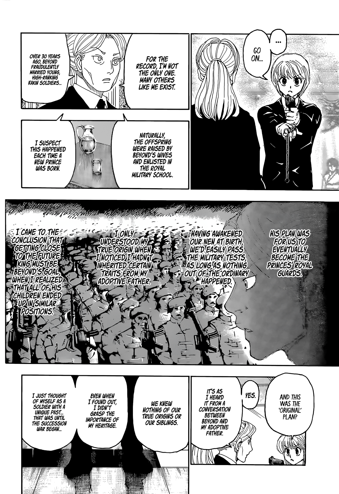 Hunter x Hunter, Chapter 401 image 08