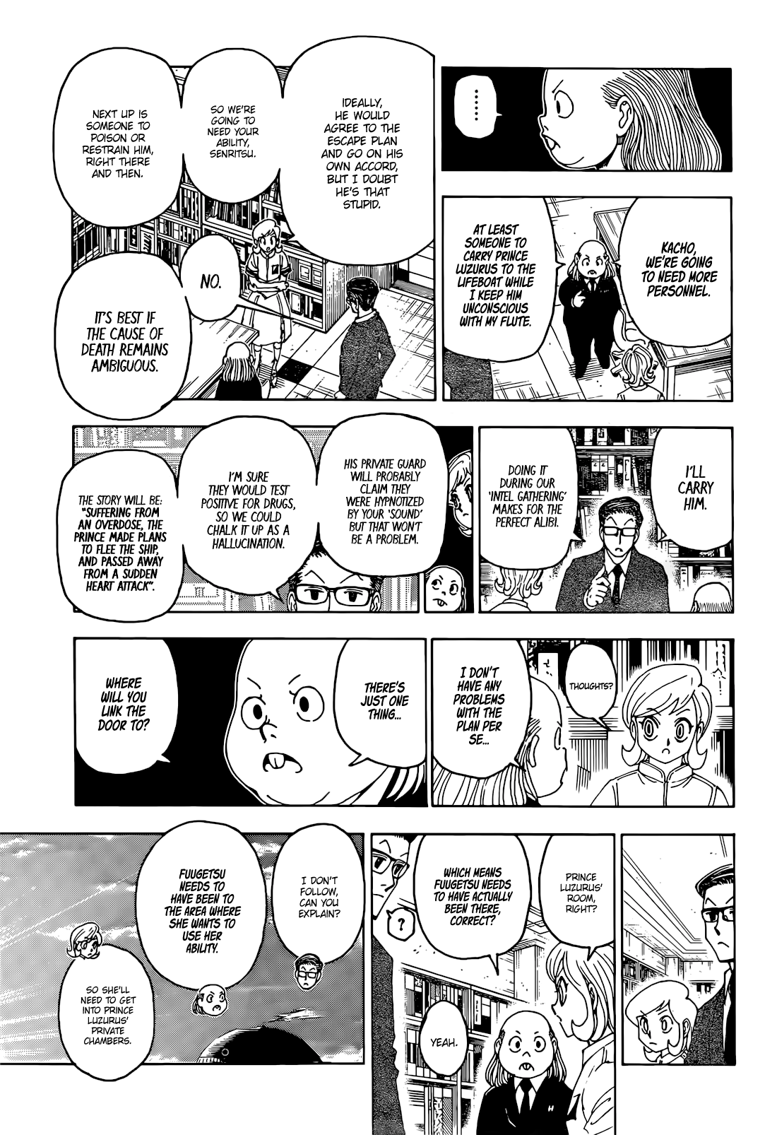 Hunter x Hunter, Chapter 402 image 10