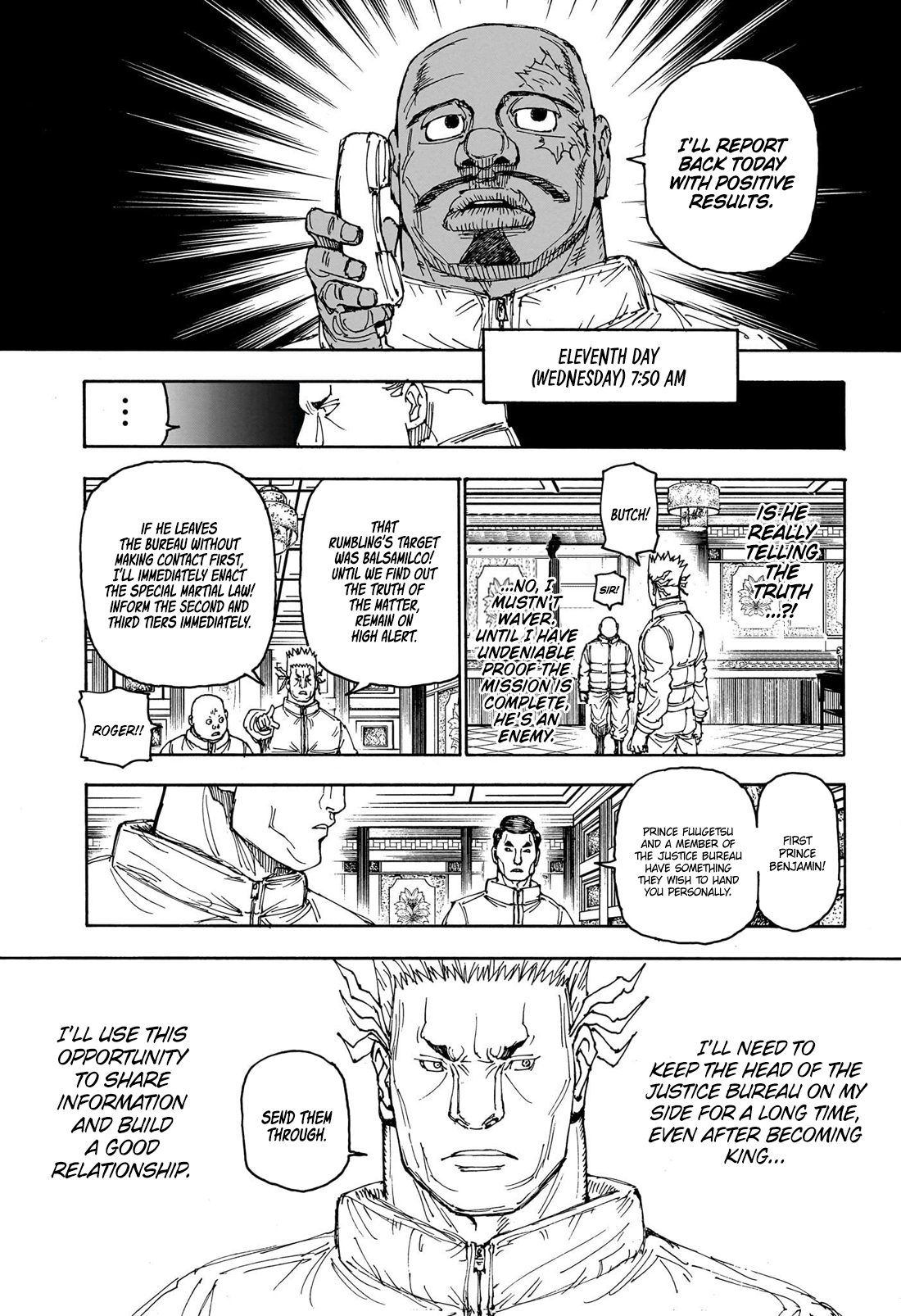 Hunter x Hunter, Chapter 403 image 10