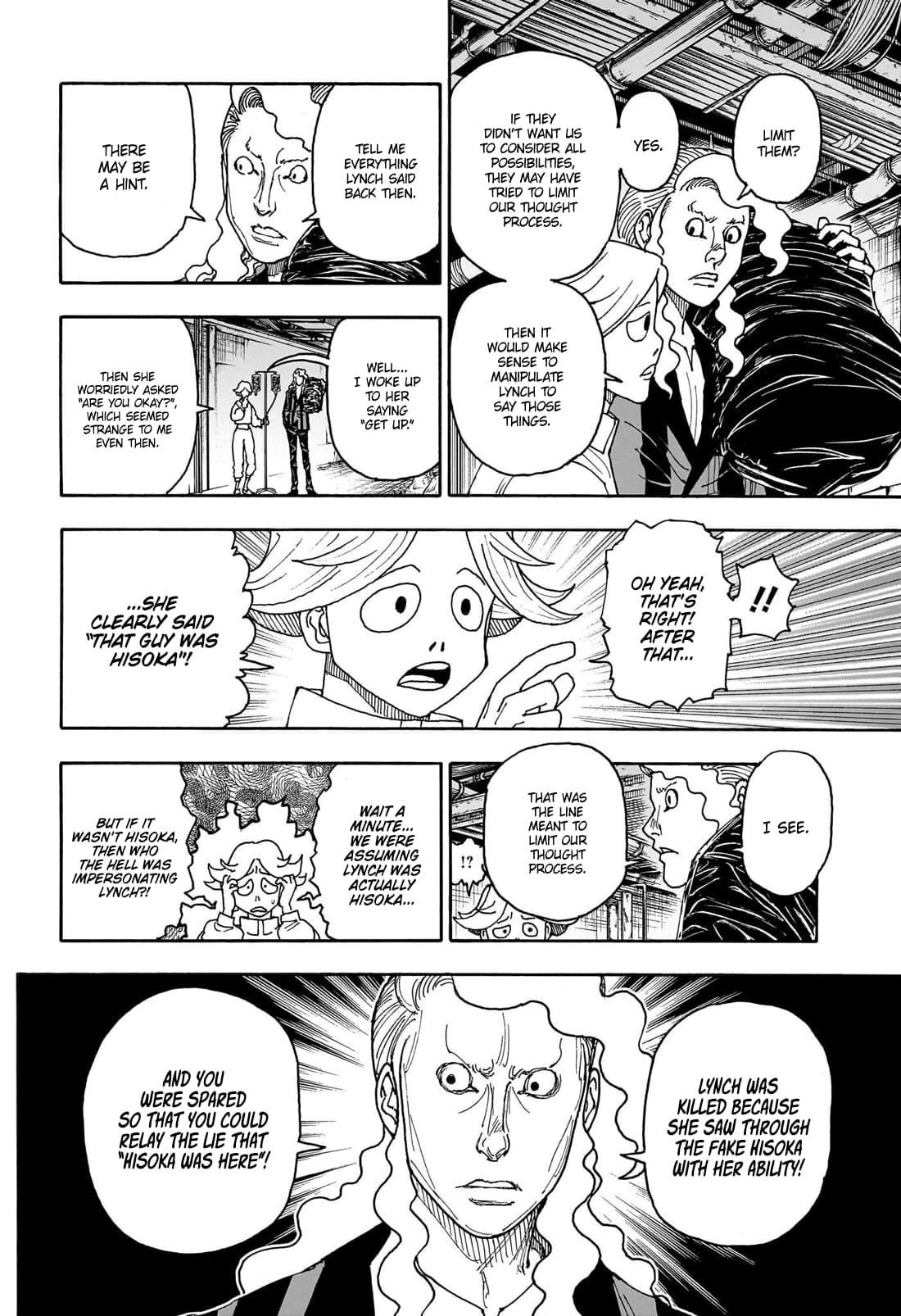 Hunter x Hunter, Chapter 406 image 10