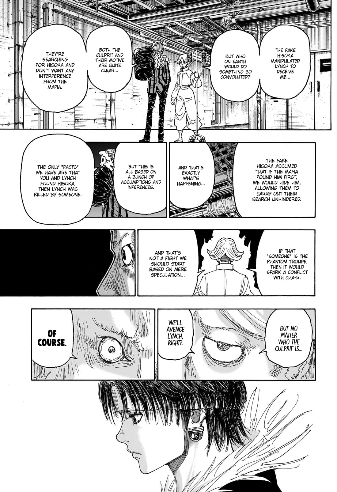 Hunter x Hunter, Chapter 406 image 11