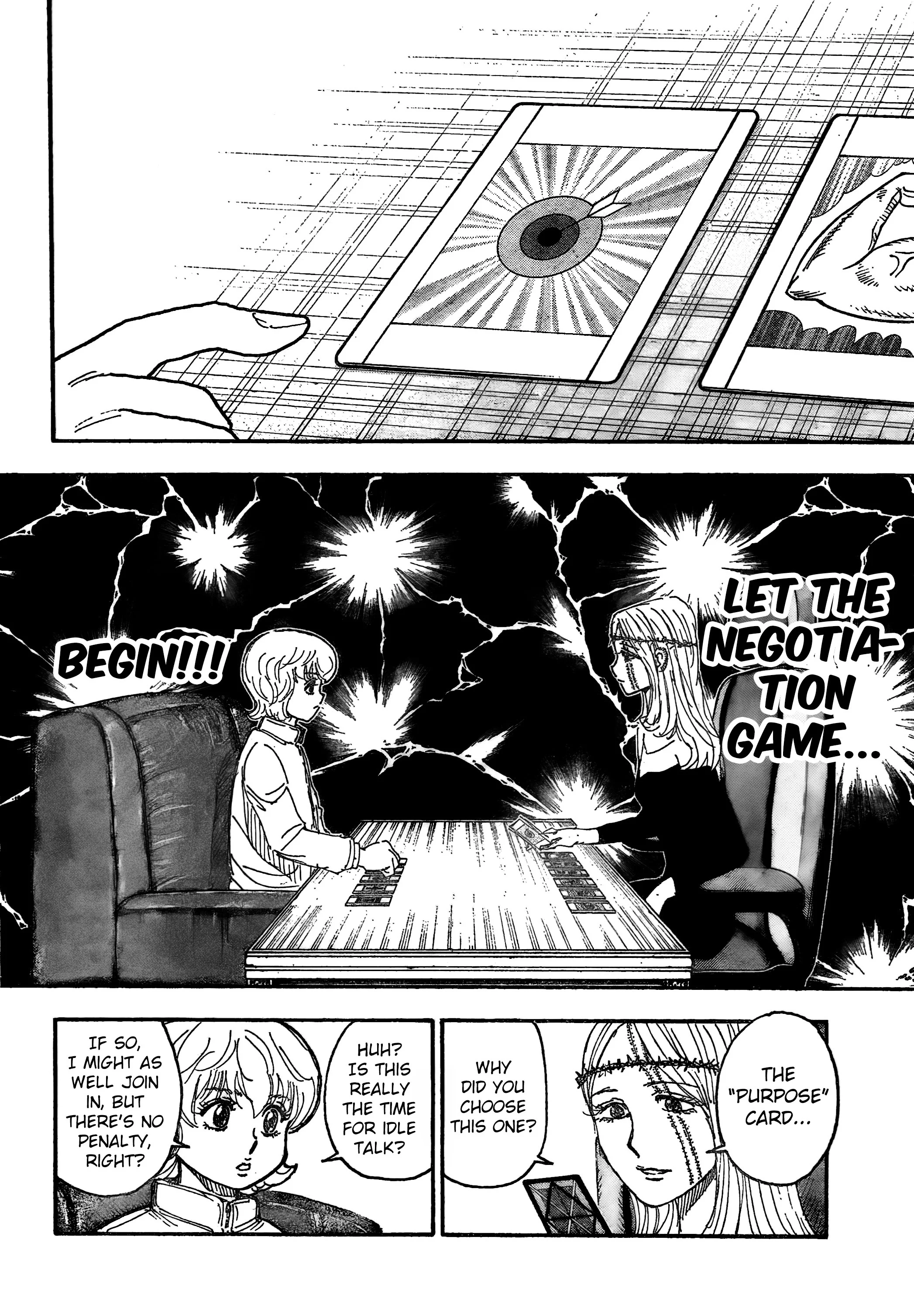 Hunter x Hunter, Chapter 408 - Negotiations Part 2 image 02