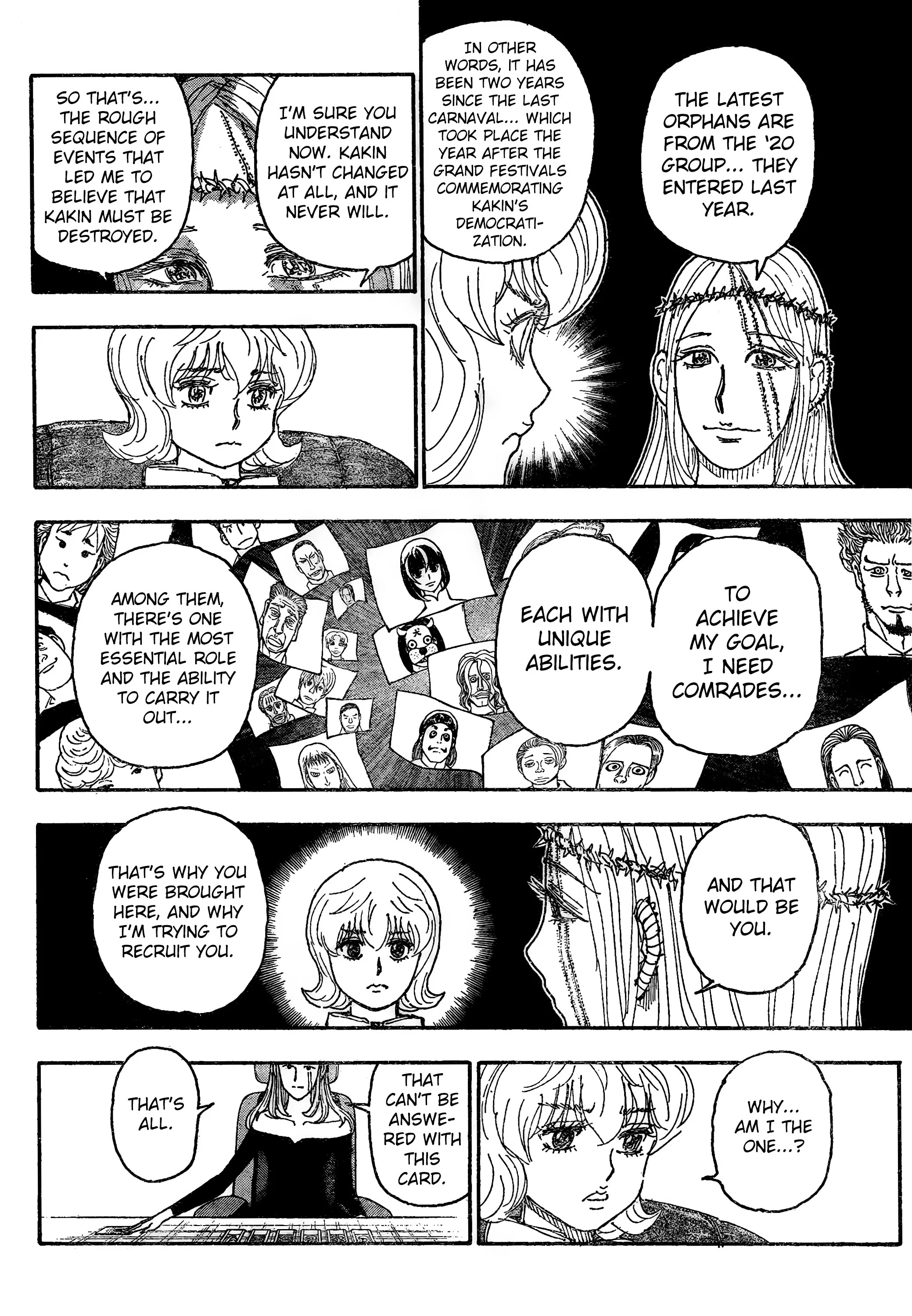 Hunter x Hunter, Chapter 408 - Negotiations Part 2 image 06