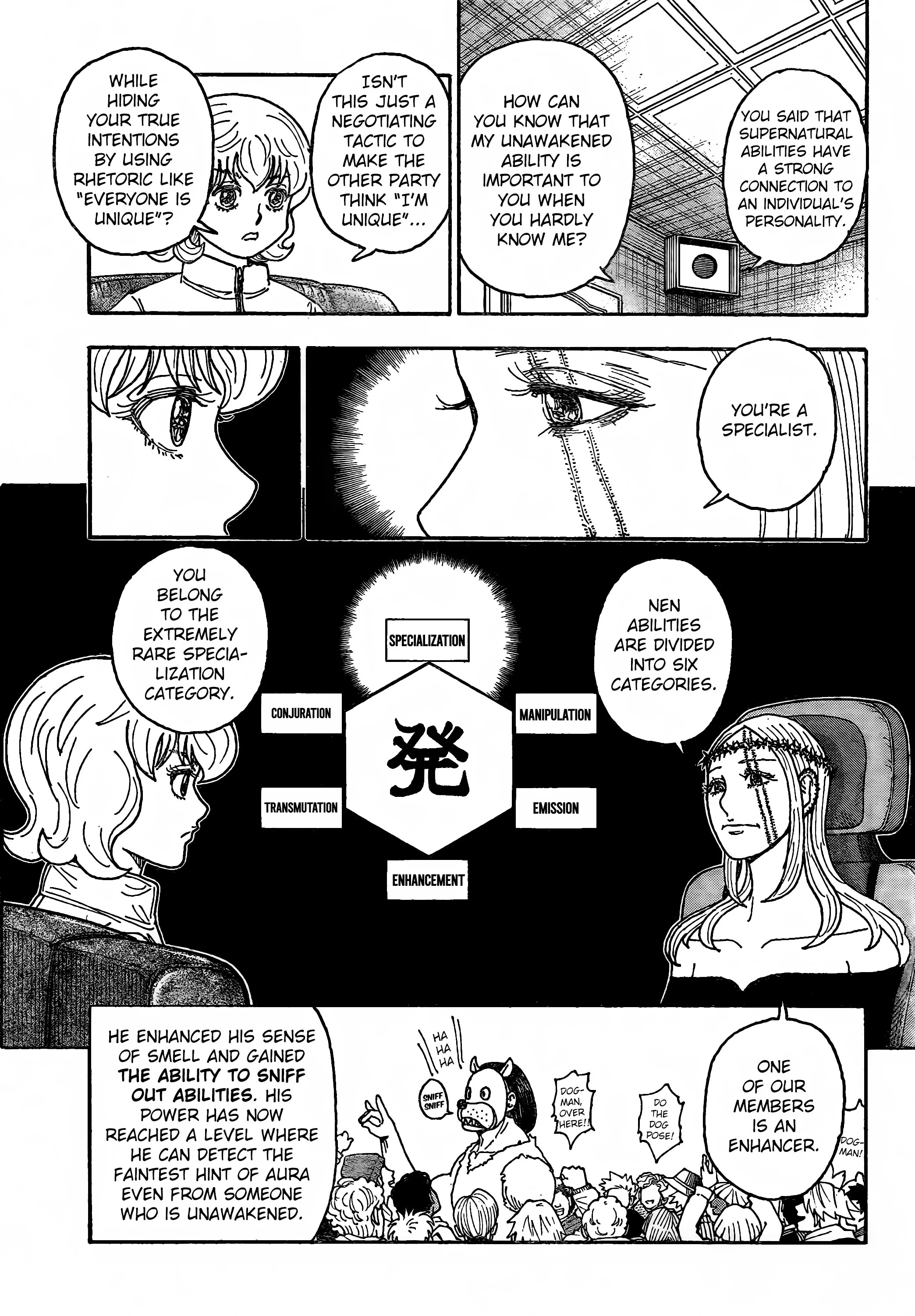 Hunter x Hunter, Chapter 408 - Negotiations Part 2 image 11