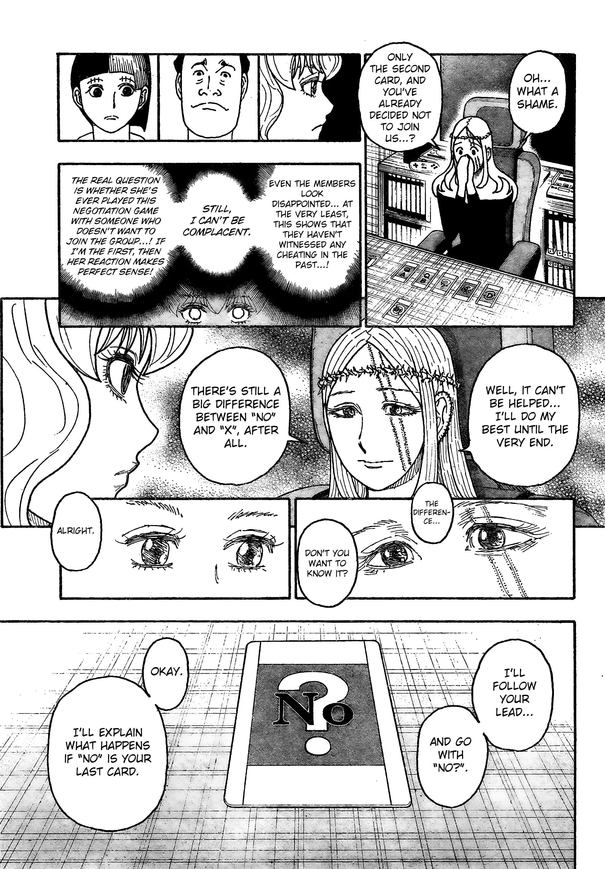 Hunter x Hunter, Chapter 408 - Negotiations Part 2 image 15