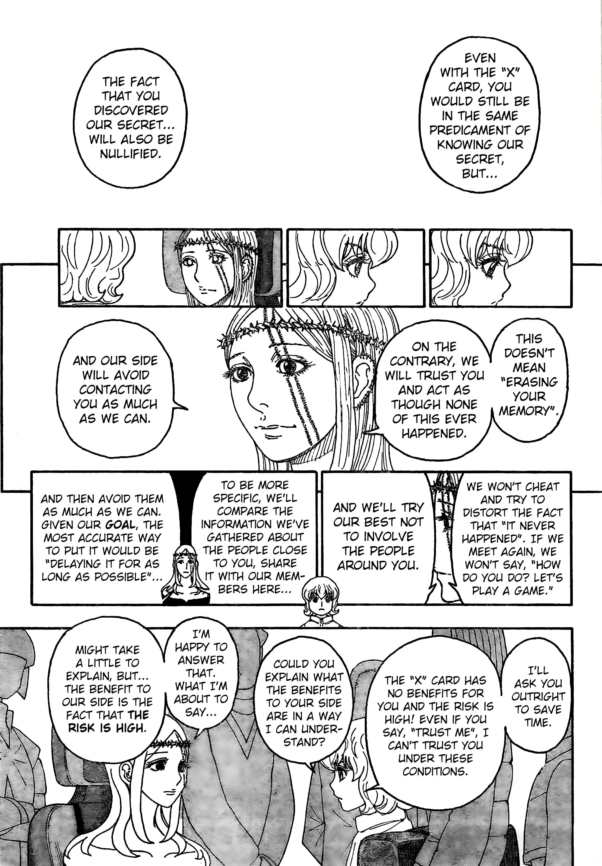 Hunter x Hunter, Chapter 408 - Negotiations Part 2 image 17