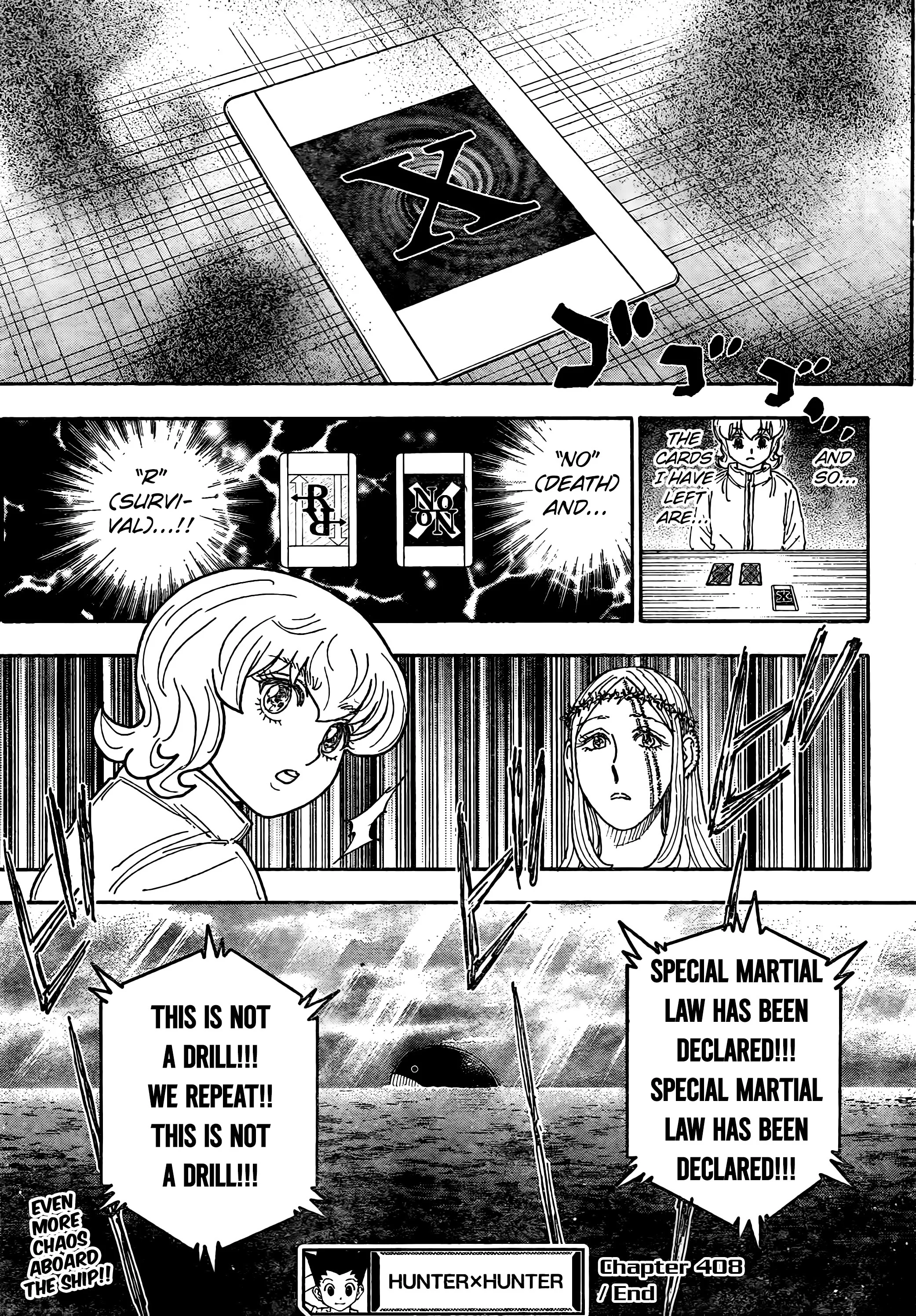 Hunter x Hunter, Chapter 408 - Negotiations Part 2 image 19