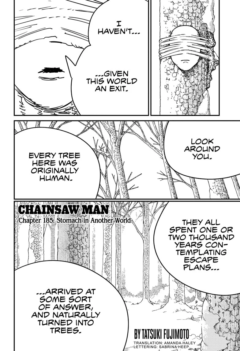 Chainsaw Man, Chapter 185 - Stomach in Another World image 01