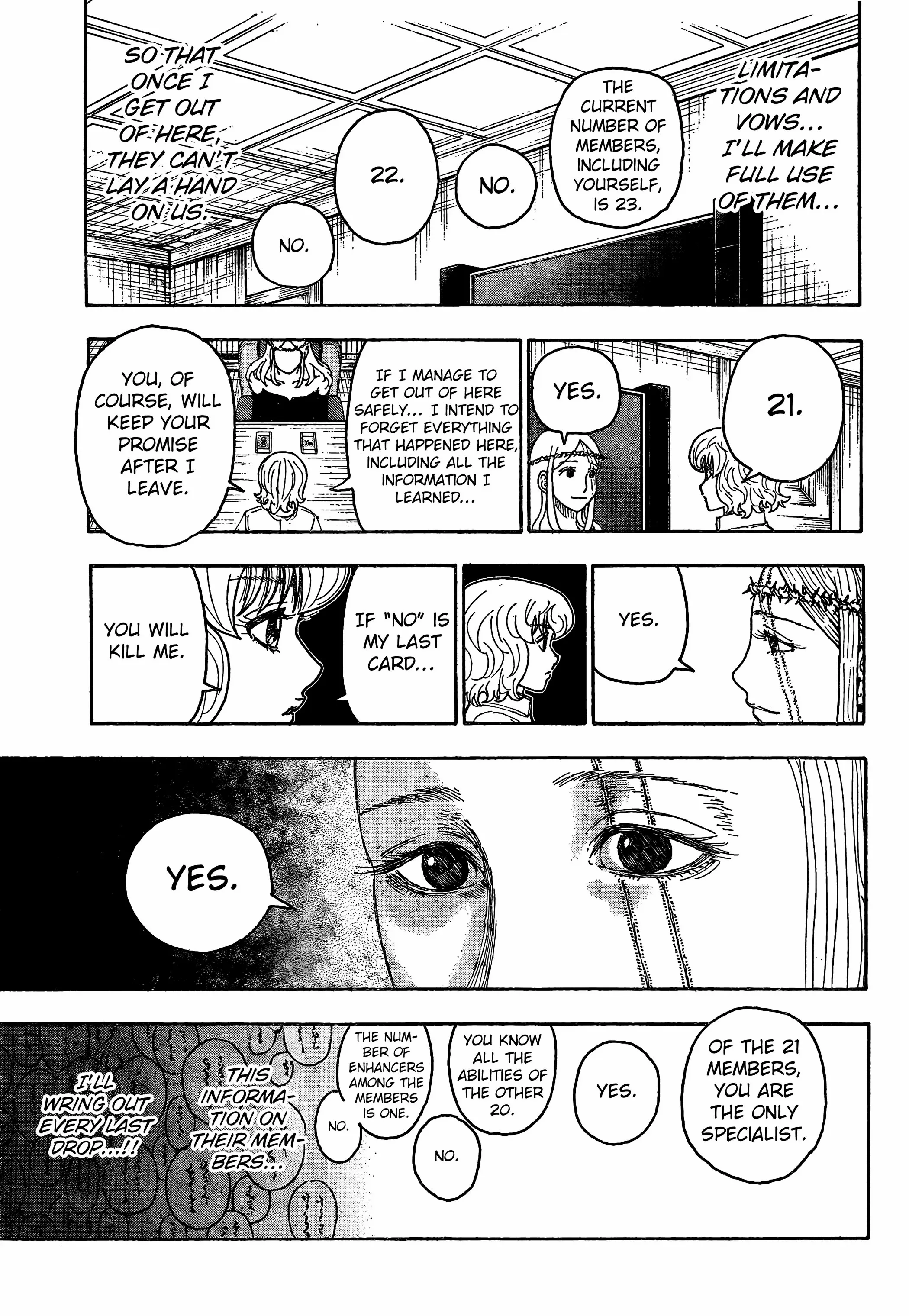 Hunter x Hunter, Chapter 409 image 13