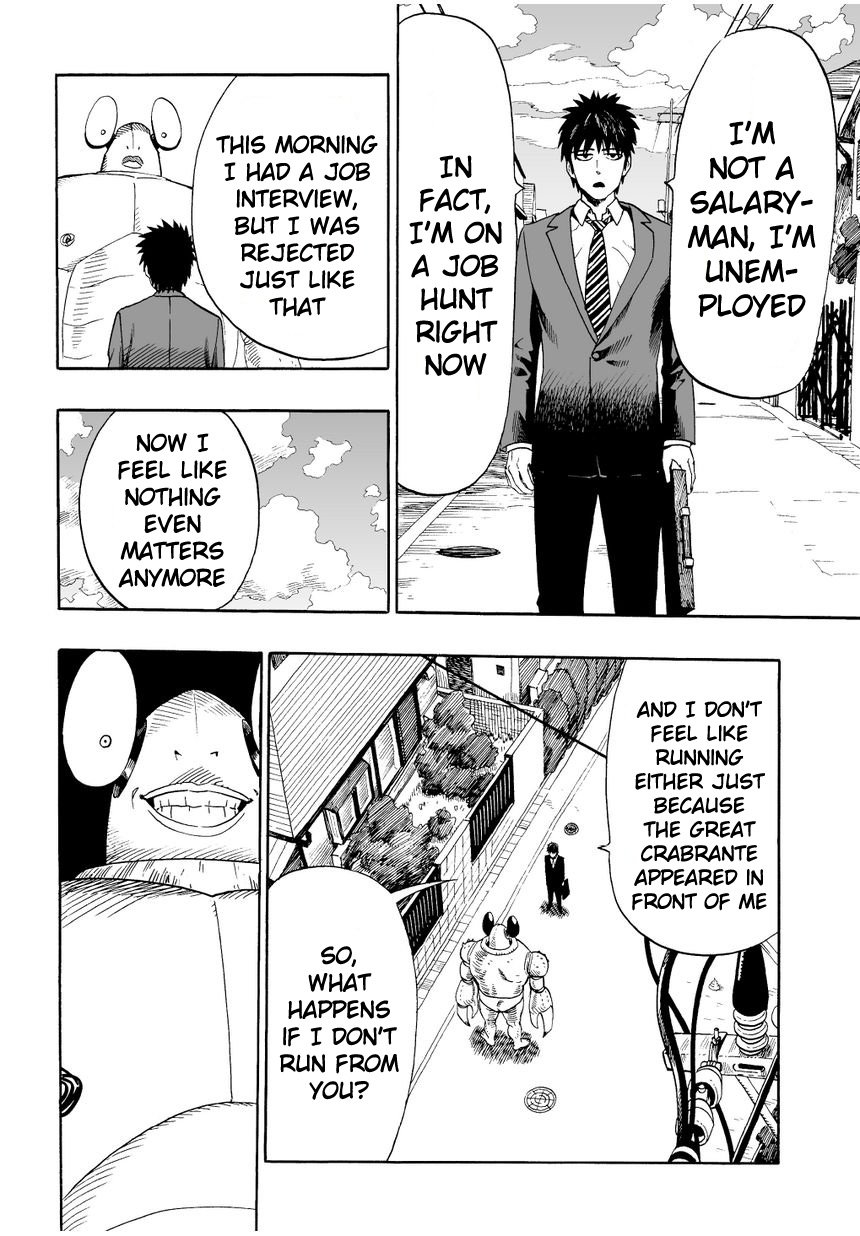 One Punch Man, Chapter 2 - Crab and Job Hunting image 04