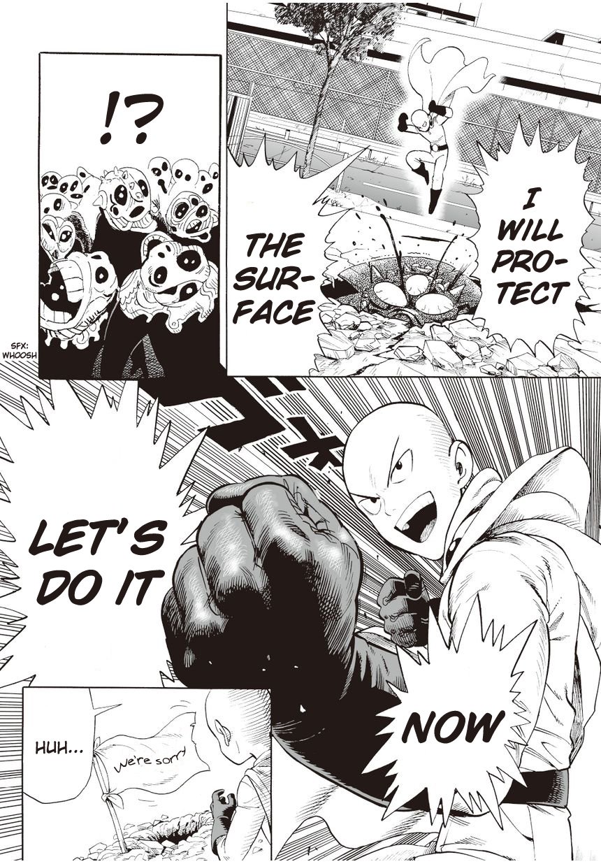 One Punch Man, Chapter 4 - Subterraneans of Darkness image 19