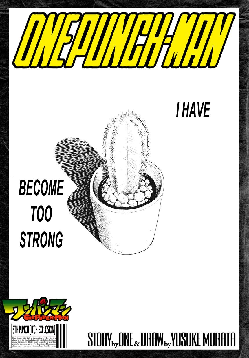 One Punch Man, Chapter 5 - Itch Explosion image 01