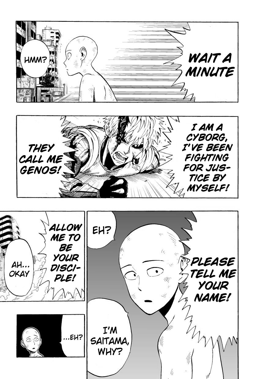 One Punch Man, Chapter 6 - Saitama image 24