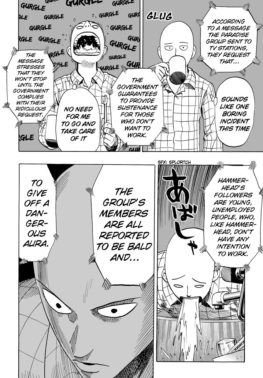 One Punch Man, Chapter 12 - The Paradisers image 12