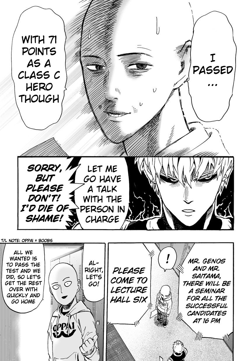 One Punch Man, Chapter 16 - I Passed image 19