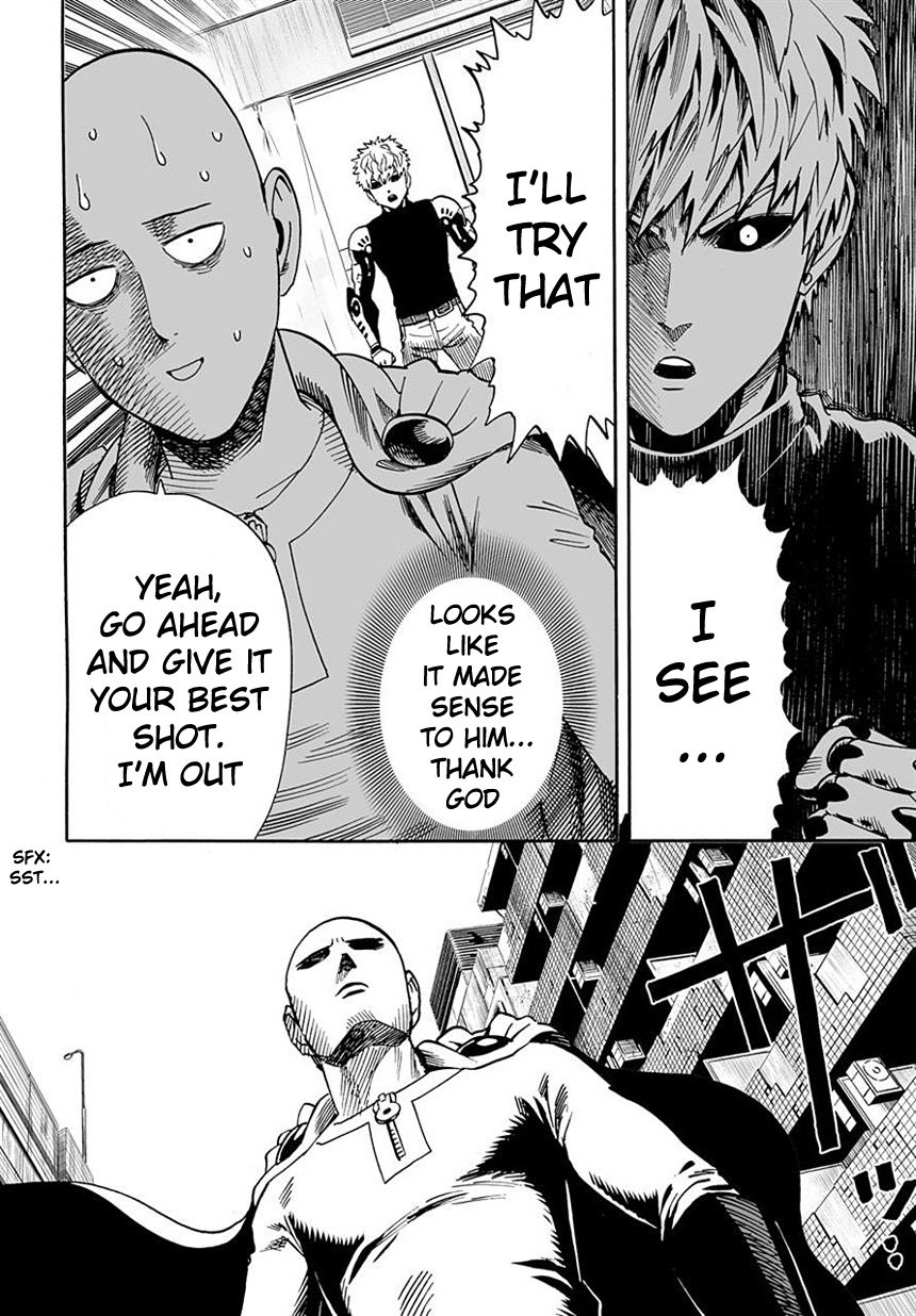 One Punch Man, Chapter 18 - Pounding the Pavement image 13