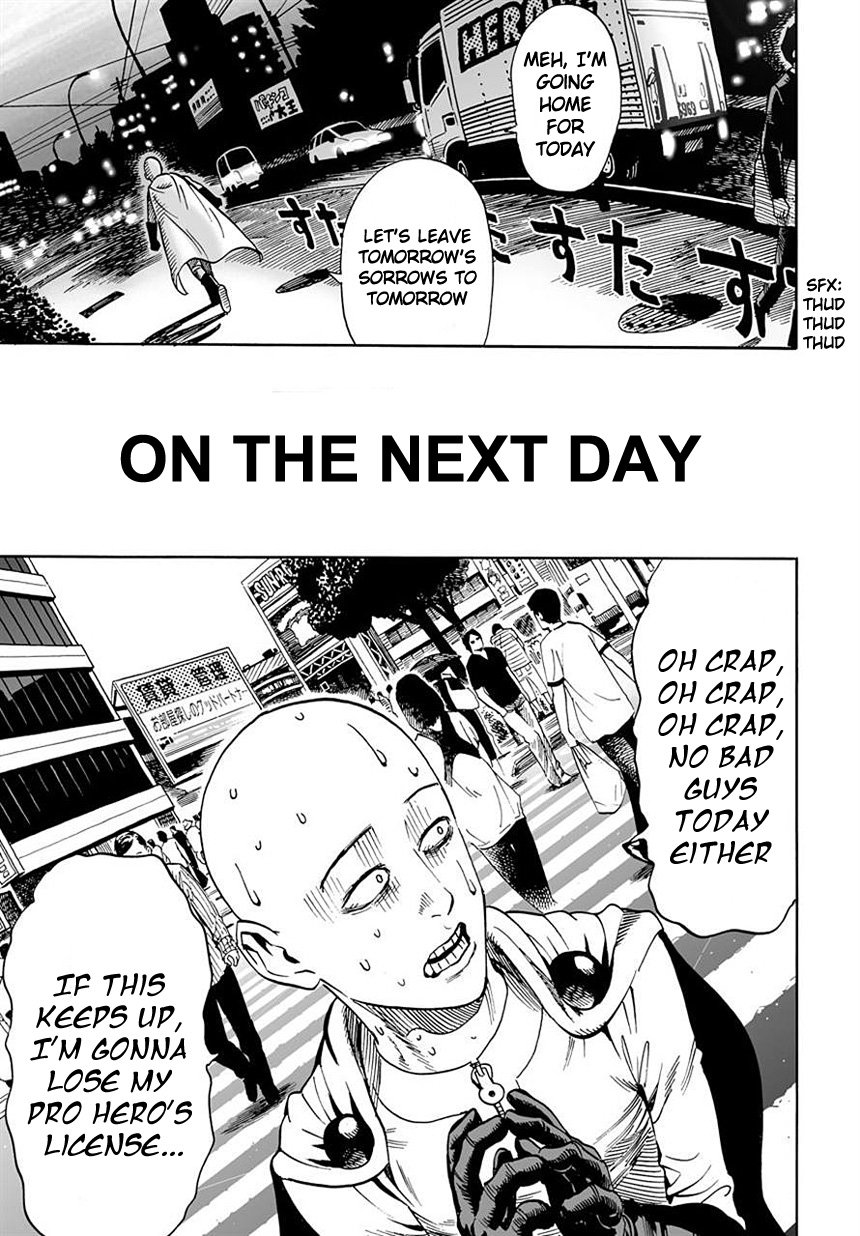 One Punch Man, Chapter 18 - Pounding the Pavement image 16