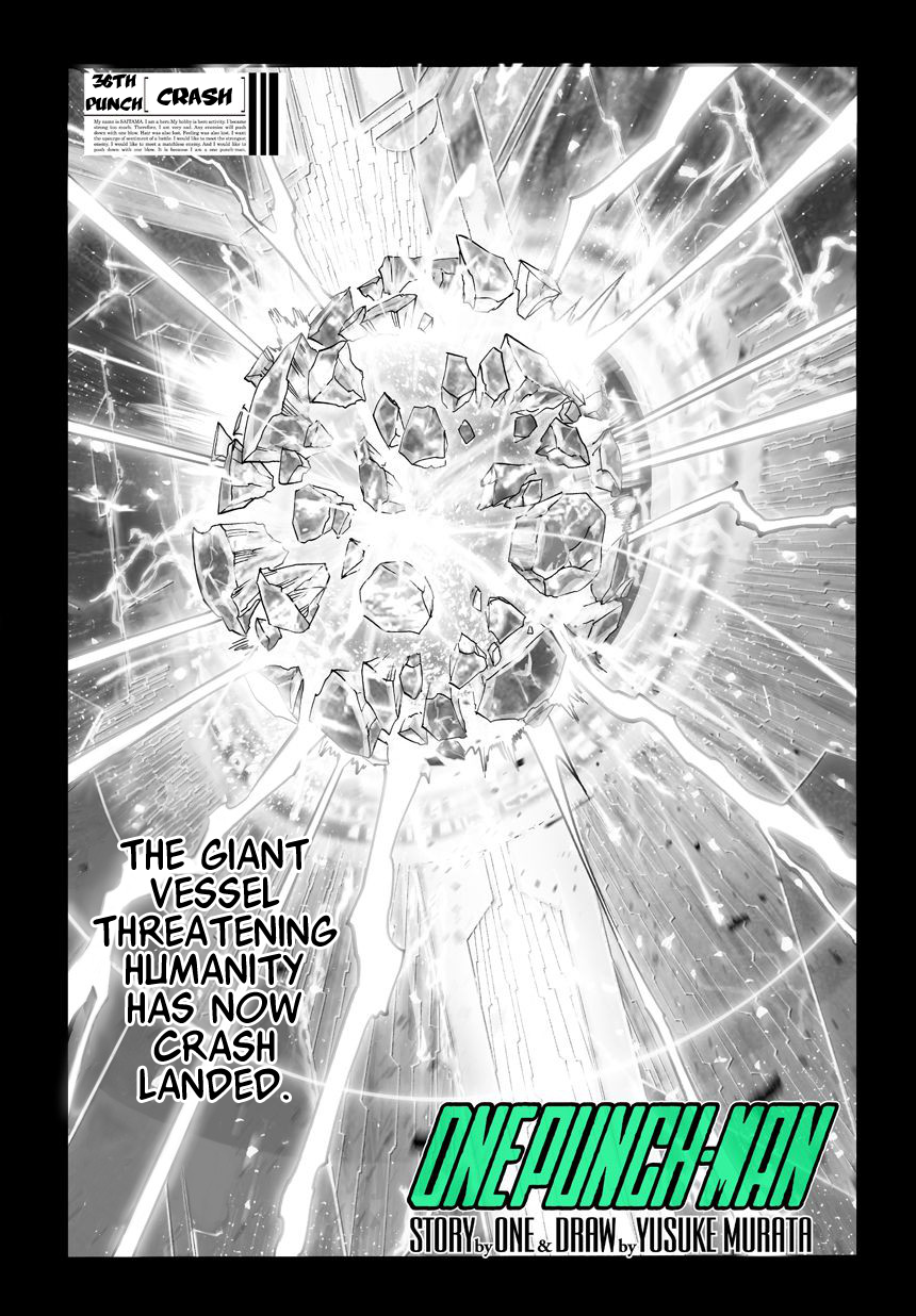 One Punch Man, Chapter 37 - Crash image 01