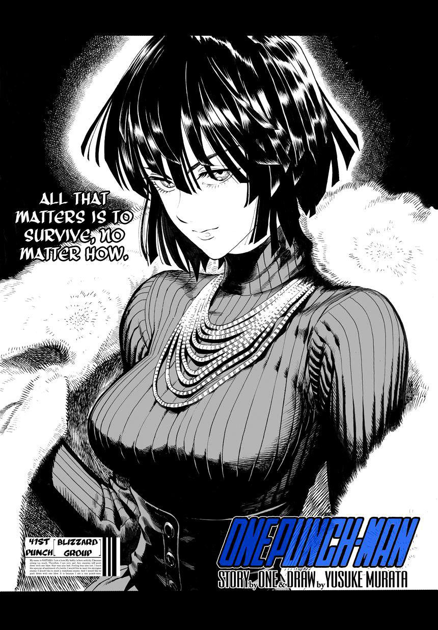 One Punch Man, Chapter 42 - The Blizzard Bunch image 01