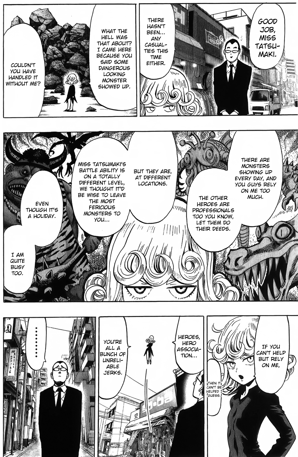 One Punch Man, Chapter 55.1 - Tatsumaki