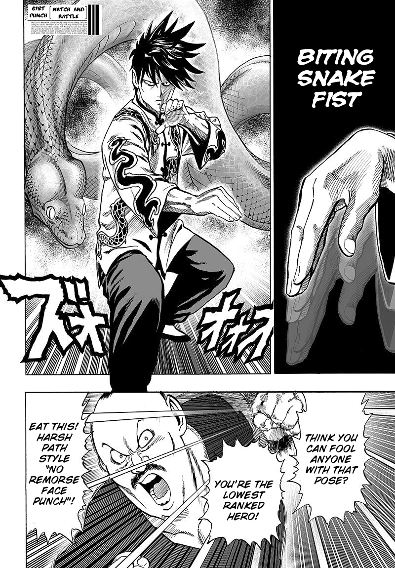 One Punch Man, Chapter 63 - Games and Combat image 02