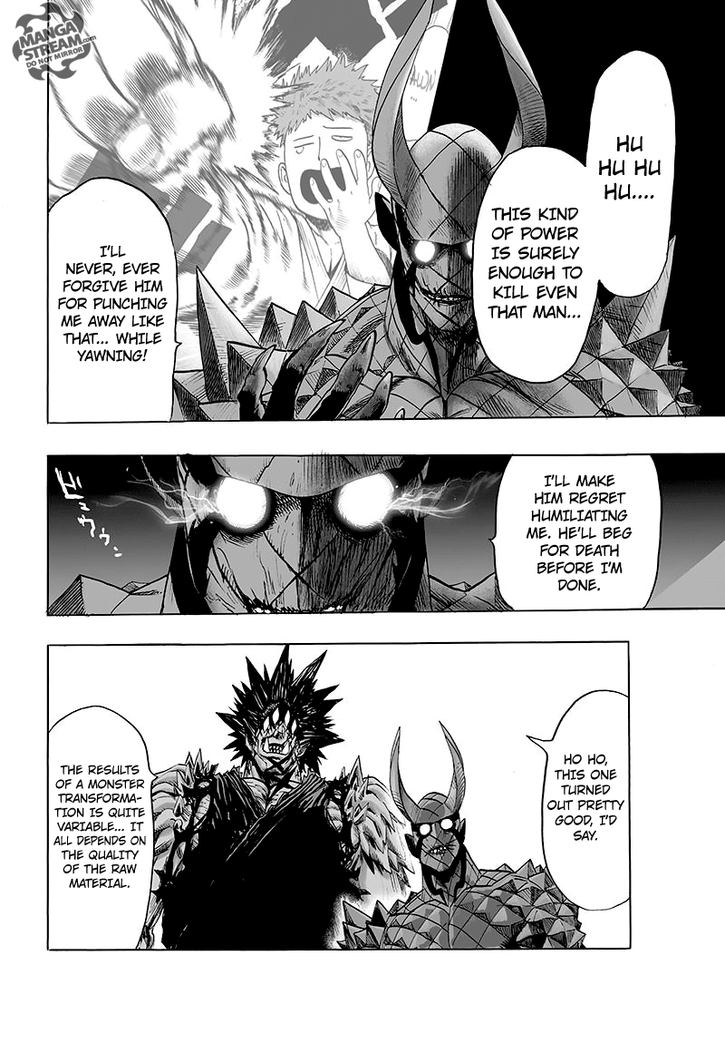 One Punch Man, Chapter 72 - Monster Transformation image 21