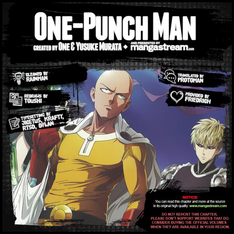 One Punch Man, Chapter 78 - They Who Run In the Shadows image 02