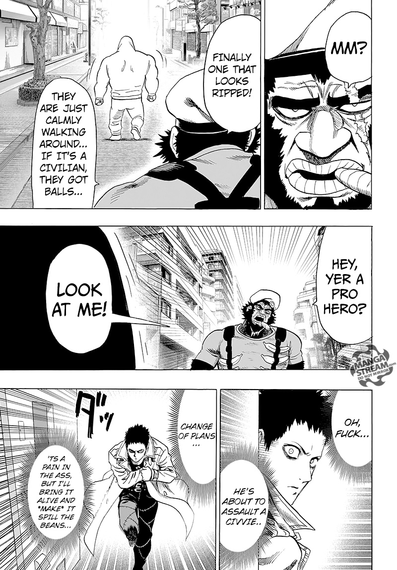 One Punch Man, Chapter 78 - They Who Run In the Shadows image 32