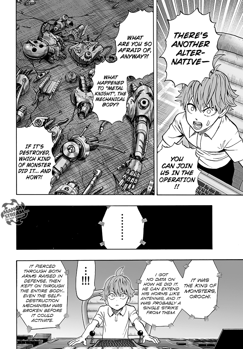 One Punch Man, Chapter 85 - Is it because I